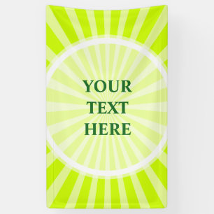 Retro Rays white transparent + your idea Banner