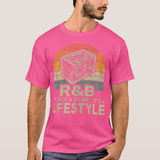 Retro Rb Lifestyle Rb Musician T-Shirt