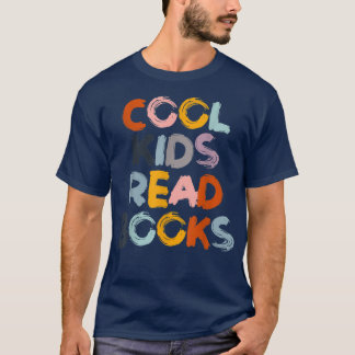 Retro Read Books Funny Reader Book Lover Men Women T-Shirt