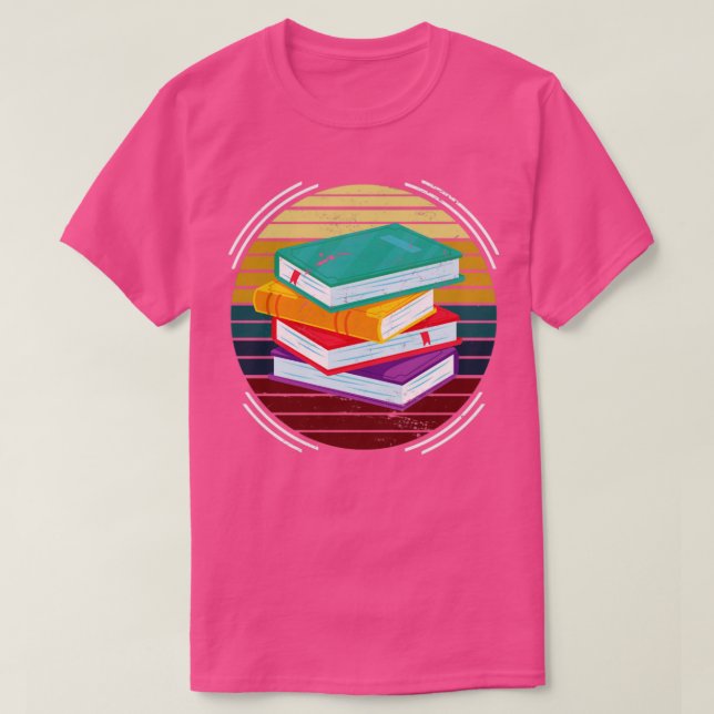 Retro Reading T-Shirt (Design Front)