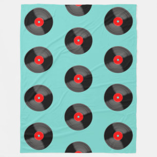 Retro Record Blanket