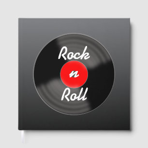 Retro Record Guestbook
