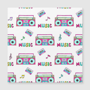 Retro Recorder Tape Seamless