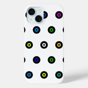 Retro Records iPhone 15 Case