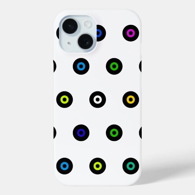 Retro Records Case-Mate iPhone Case (Back)