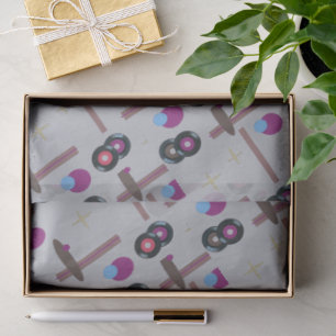 Retro Records Style 1 Tissue Paper