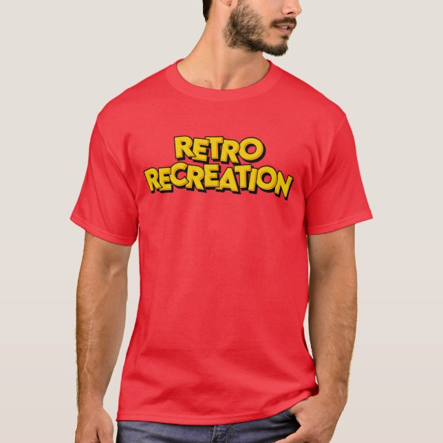 Retro Recreation Looney Logo T-Shirt (Front)
