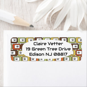 Retro Rectangles with Starbursts 