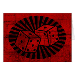 Retro Red Dice