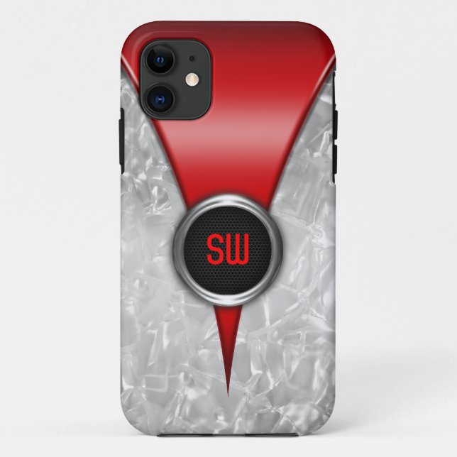 Retro Red iPhone 5 Case (Back)