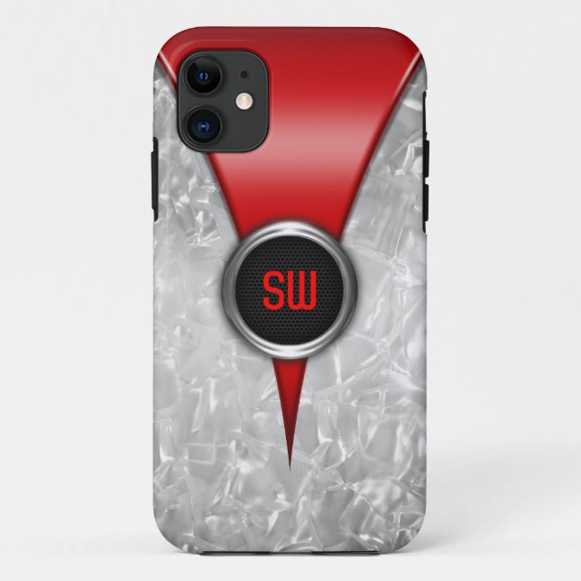 Retro Red iPhone 5 Case (Back)