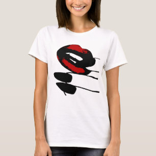 Retro Red Lips  T-Shirt
