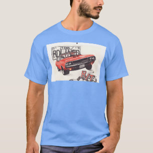 Retro Red Muscle Car RT retro vintage T-Shirt