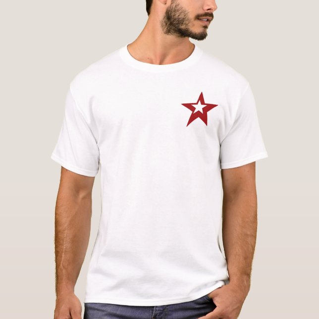Retro Red Star T-Shirt (Front)