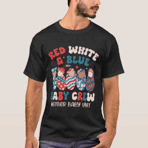 Retro Red White Blue T-Shirt