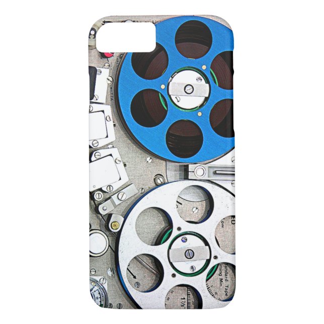Retro Reel To Reel Audio Tape Case-Mate iPhone Case (Back)