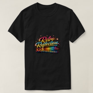 Retro Reflection: Vintage 70s 80s Aesthetic Sunset T-Shirt