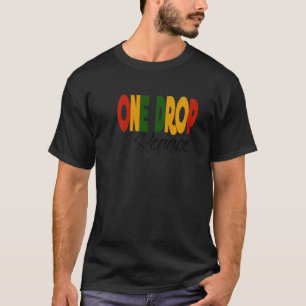 Retro Reggae Music One Drop Jamaica Roots & Cultur T-Shirt