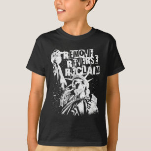 Retro Remove Reverse Reclaim Freedom Protest Rally T-Shirt