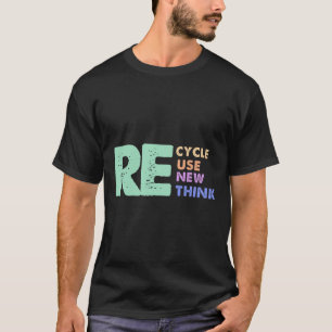 Retro Removed Meme Recycle Reuse Renew Rethink T-Shirt