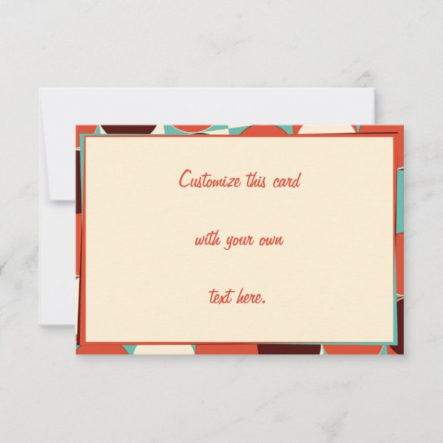 Retro Reply Card 5 x 3.5 (Front)