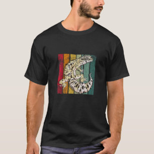 Retro Reptile Lizard Animal Pet Leopard Gecko T-Shirt