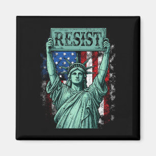 Retro Resist Not My President Anti-trump  Magnet