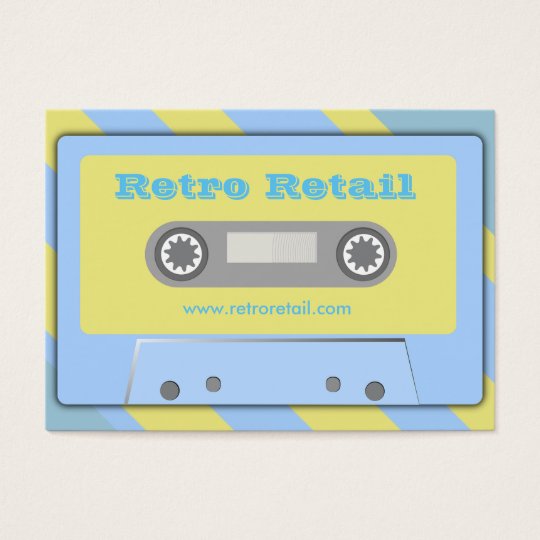 Retro Retail Business Cards