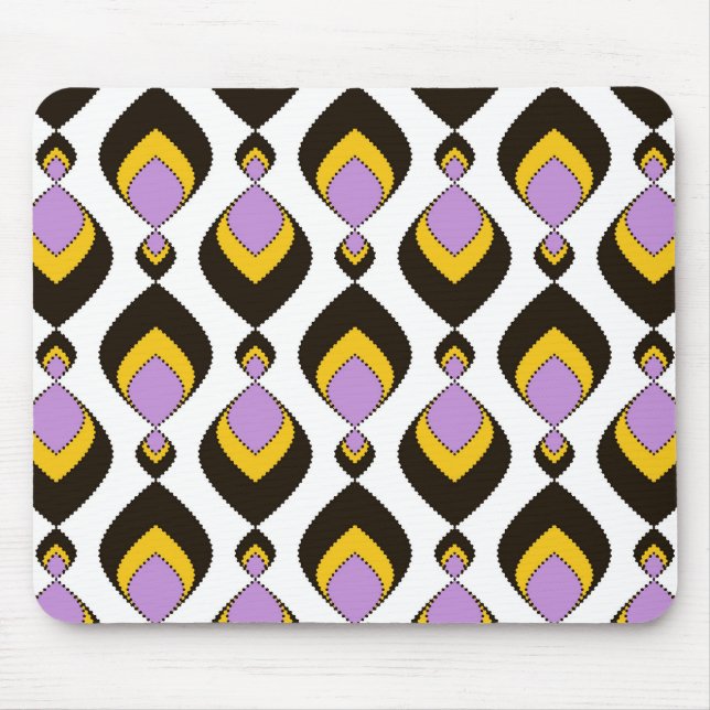 Retro, retro ornament mouse mat (Front)
