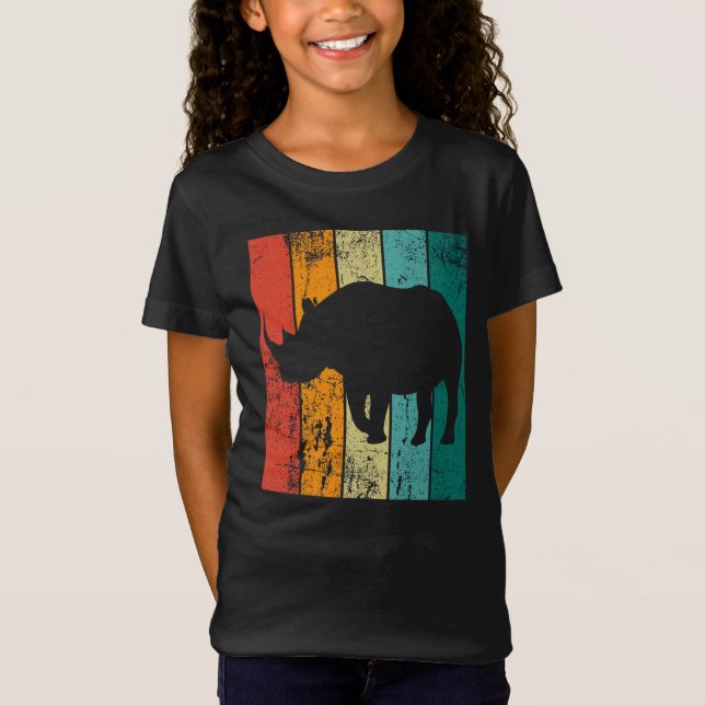 Retro Rhino T-Shirt (Front)