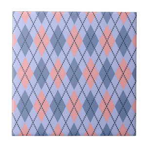 Retro rhombic pattern. tile