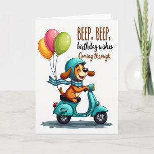 Retro Ride Birthday Card