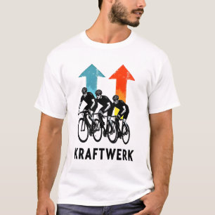 Retro Ride Revolution: Kraftwerk Cycling Crew Tee