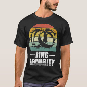 Retro Ring Security Ring Bearer Ring Bearer Gift T-Shirt