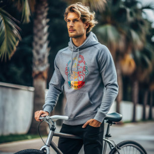 Retro Rio Grande Bike Trail. Hoodie