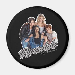 Retro Riverdale Group Graphic Magnet