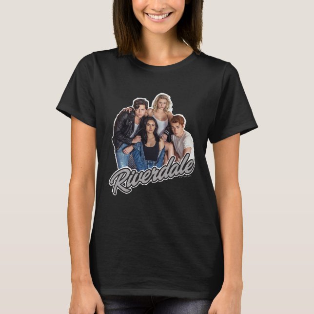 Retro Riverdale Group Graphic T-Shirt (Front)