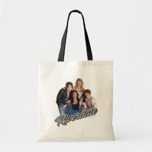 Retro Riverdale Group Graphic Tote Bag