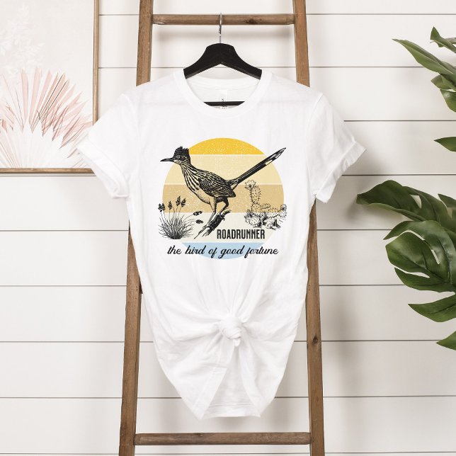Retro Roadrunner the Bird of Good Fortune Shirt (Creator Uploaded)