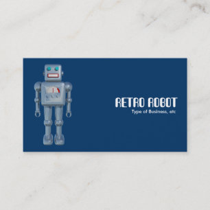 Retro Robot Business Card