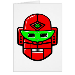 Retro Robot Head