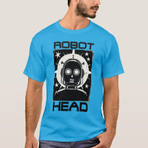 Retro Robot Head