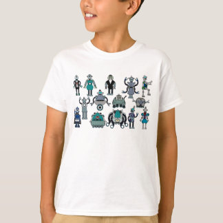 Retro Robot lover for Kids! Fun, cute & cool! T-Shirt