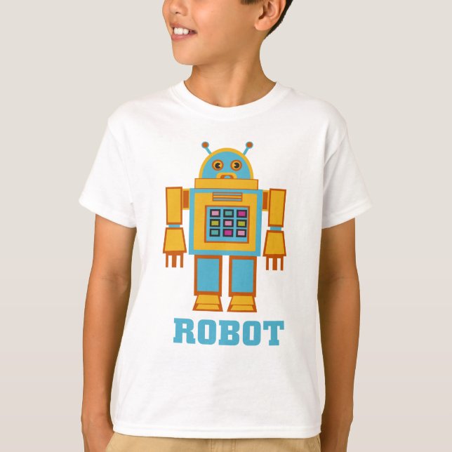 Retro Robot T-Shirt (Front)