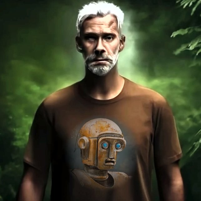 Retro Robot T-Shirt (Creator Uploaded)