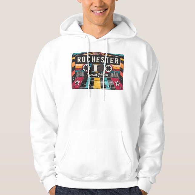 Retro Rochester City Hoodie (Front)