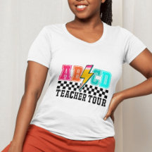 Retro Rock ABCD Lightning Bolt – Bold Colour