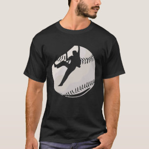Retro Rock Climbing Bouldering Distressed Baseball T-Shirt