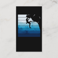 Retro Rock Climbing Men Mountain Climber