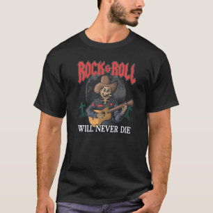 Retro Rock I Rock & Roll Will Never Die I Vintage T-Shirt